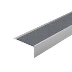 ALH1 PVC R12 elox C-0 Treppenkanten aus Aluminium