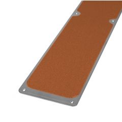 Anti-slip plate for screwing