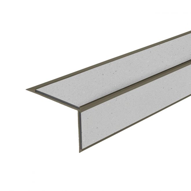ALH2 PVC R10 elox C-33 Treppenkanten aus Aluminium